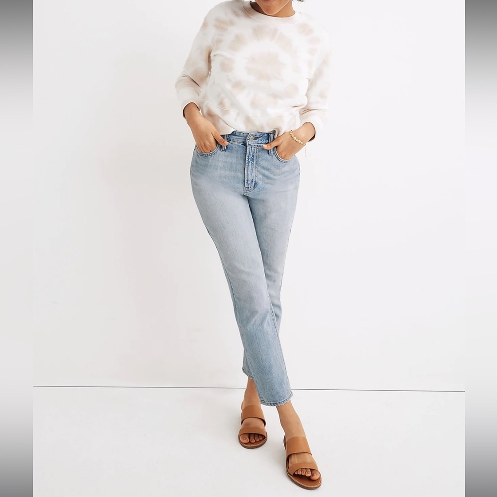 NWT Madewell The Curvy Perfect Vintage Jean - Fitzgerald Wash - 24